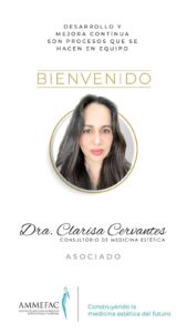 Dra. Clarisa  vercantes Zapopan Jalisco. Asociada de ammefac